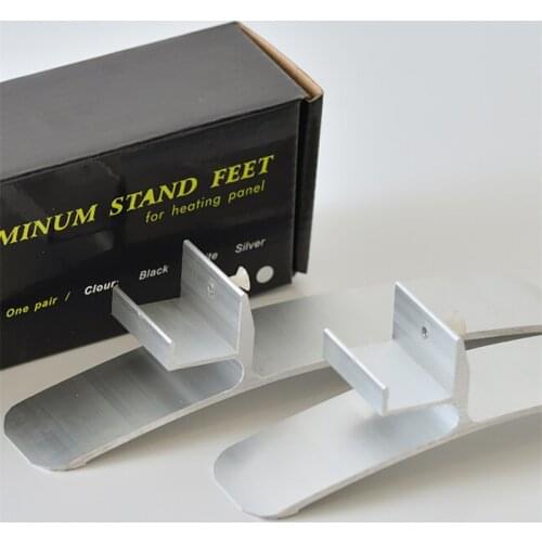 Heating panel Standing Legs Part 2Pcs/lot Infrared Panel Heater Feet Accessories Aluminum Material ZJ01