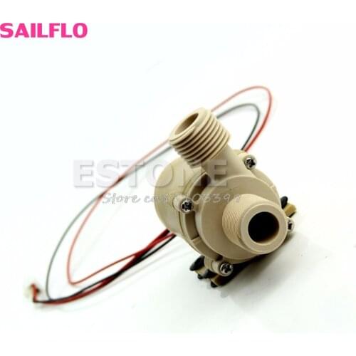 New DC 12V Solar Hot Water Circulation Pump Brushless Motor Water Pump 3M Drop Ship