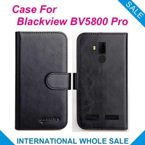 Original! Blackview BV5800 Pro Case ,6 Colors High Quality Leather Exclusive Case For Blackview BV5800 Cover Phone Bag Tracking
