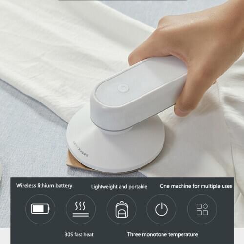 Deti Mini Portable Wireless Iron Third-Stage Power 160 Watt High Power Overheat Protection Anti-scalding Vertical Steam Iron