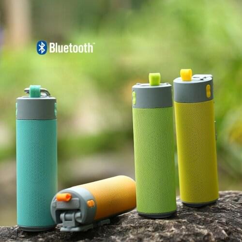 Arikasen Bluetooth Speakers Outdoor Portable Bluetooth Speaker Wireless portable monopod powerbank Speaker With Mic TF Card