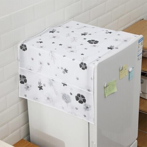 2 pcs/lot Dustproof Washing Machine Coat Waterproof Cover for Refrigerator PEVA Table Protection Dustproof Case Household Tools
