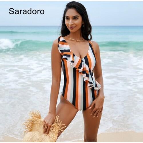 Saradoro Striped Swimwear