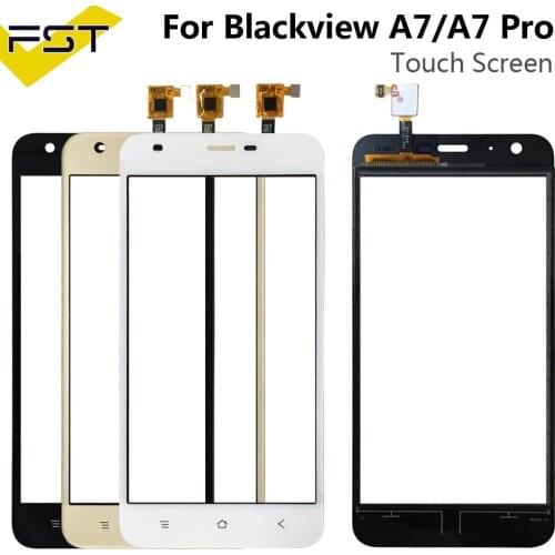 5.0'' Touch Glass For BlackView A7 Touch Screen Glass Digitizer Panel Front Glass Lens For Blackview A7 Pro Touch Sensor Tools