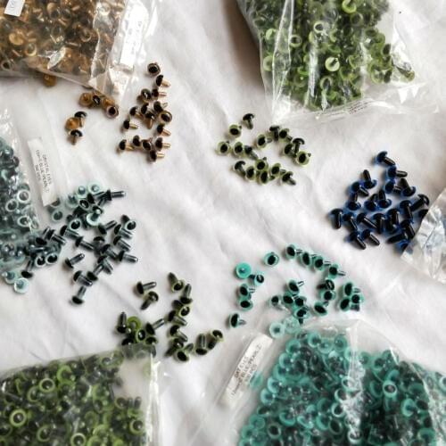 Wool for felting wool roving fiber Perfect in Wet and needle Felting doll cat and doll use Accessories eyes 12mm