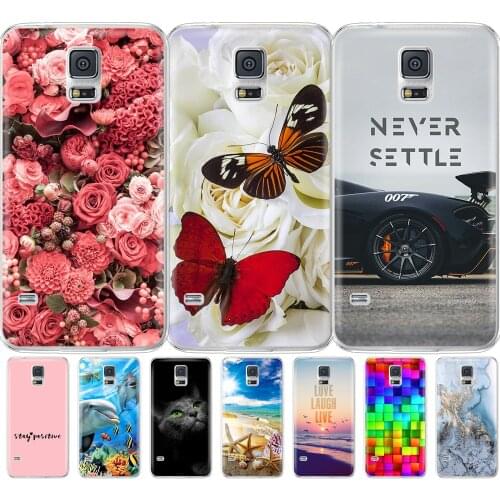 Silicon Case For Samsung Galaxy S5 Case Soft TPU Back Phone Cover For Samsung S5 Neo Capa For Samsung S5 i9600 SM-G900F Coque