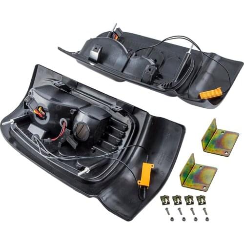 LED Tail Light Brake Lamp 1994 1995 1996 1997 1998 1999 2000 2001 For Dodge Ram Truck 1500 2500 3500 Black Housing