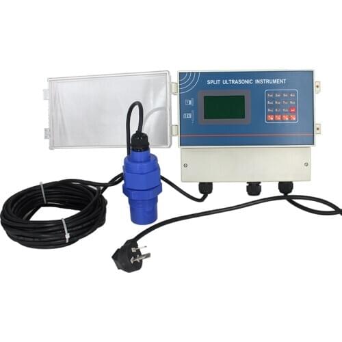 QDW70A 20 Meter Split Ultrasonic Liquid Level Sensor Diesel fuel Water Tank Level Sensor Relay Output Liquid Level Transmitter