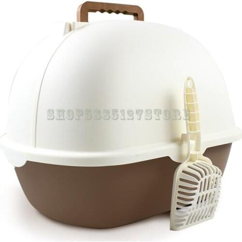 Cat Litter Basin Super Large Fully Enclosed Cat Toilet Cat Supplies Cat Litter Basin Deodorization Cat Excrement Basin