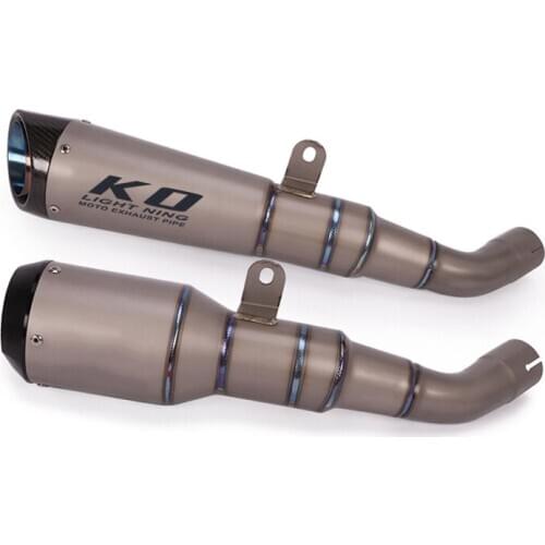 For Yamaha R3 R25 YZF-R3 Motorcycle Exhaust Pipe Titanium Alloy Escape No DB Killer Slip On 2016-2020 MT-03 Reserve Catalyst
