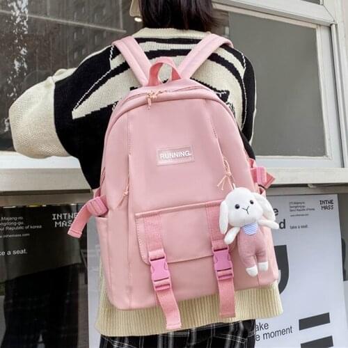 Female Student Backpacks for Women 2021 Nylon School Bag Anti Theft Bagpacks Teenage Girls Large Capacity Bookbag Lady Backpacks