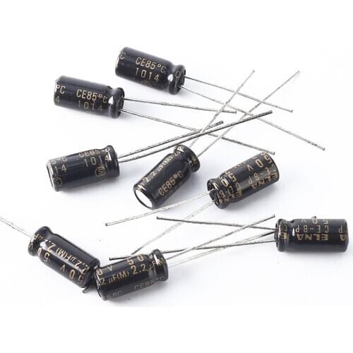 10PCS Elna Capacitors RBD 2.2uf 50V 2.2mfd Audio Series Bi Polar Capacitors