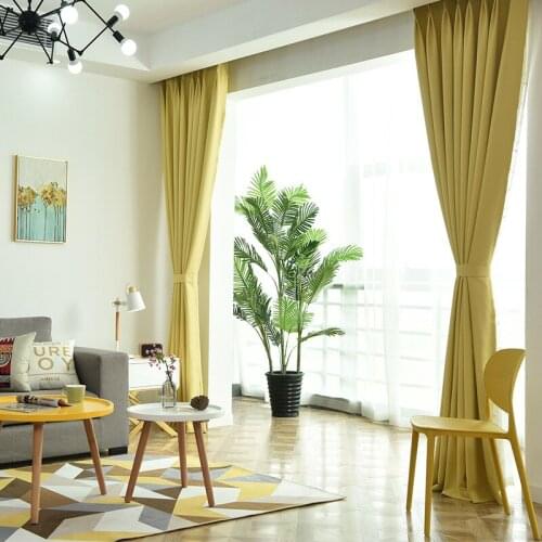 2021 New Curtains for Living Room, Balcony, School and Office, High-precision Shading Finished Curtains Can Be Freely Matched