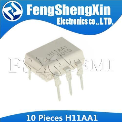 10pcs/lot H11AA1 DIP-6 photoelectric coupler