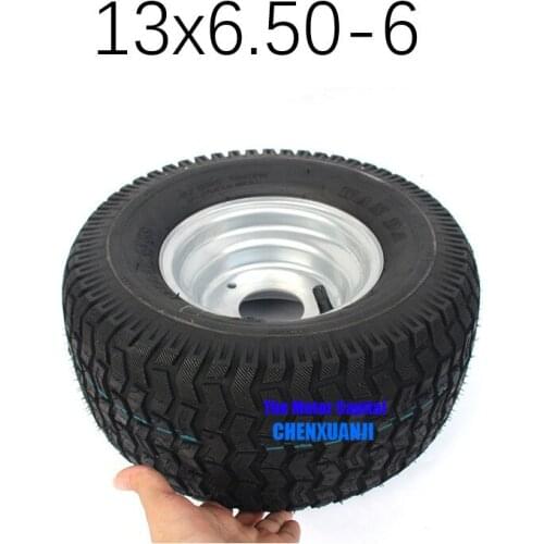Hot Sale Good Reputation GO KART KARTING ATV UTV Buggy 13X6.50-6 Inch Wheel 13*6.50-6 Tire with Hub