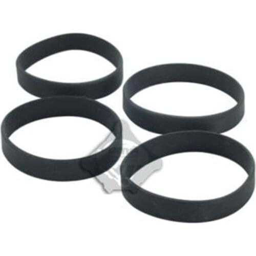 Outdoor Bag Accessories Tape Pure Silicone Tape BK / de