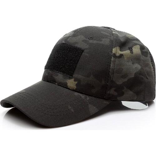 Gorra militar táctico para hombre y adulto, gorro militar a rayas con Cierre trasero, Camuflaje, simplicidad, deporte de caza
