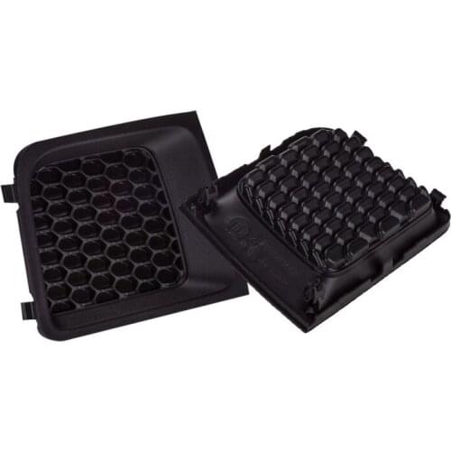 Car Front Lower Bumper Mesh Grille Bezel Cover Trim For Jeep Renegade 2015-2017 ABS Front Bumpers #735618579L/735618580R