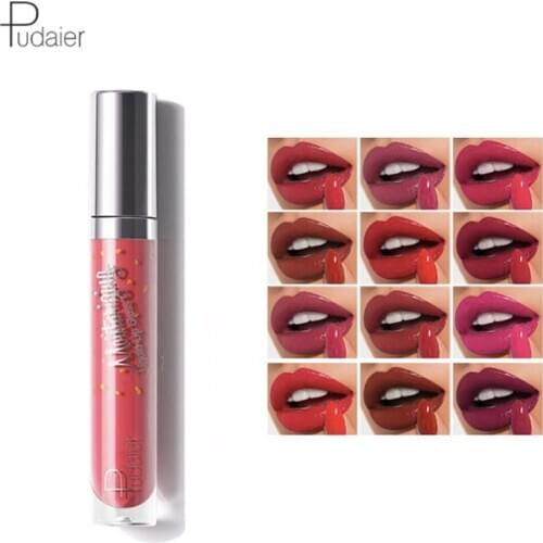Lipstick Lapiz Labial Mate Larga Duracion Batom Liquido Matte Lip Tint Gloss Set Tubes Coreano Wapenstok Maquillage Rossetto