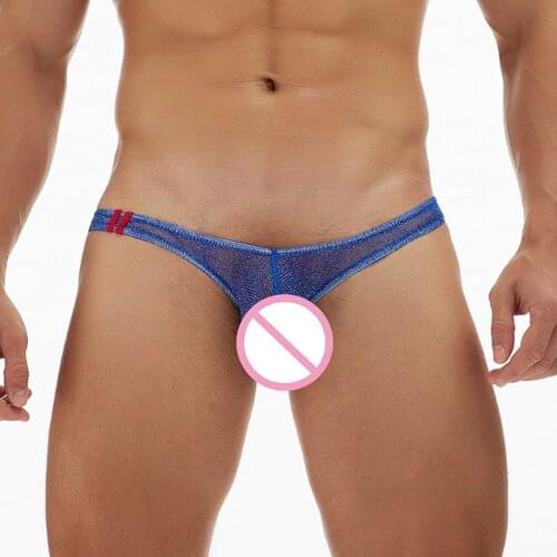 Sexy Men Briefs Jockstrap Cueca Penis Pouch Mesh Underwear Slip Homme Transparent Gay Panties Underpants Bikini Tanga Plus Size