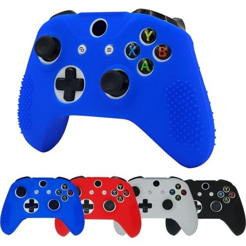 Bevigac Silicone Protective Joystick Joypad Gamepad Joy Game Pad Case Skin Cover for Microsoft Xbox X Box One Slim Controller