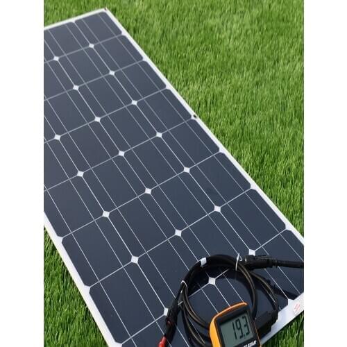 ETFT solar panel 100W 12V 32 battery is highly waterproof and anticorrosive