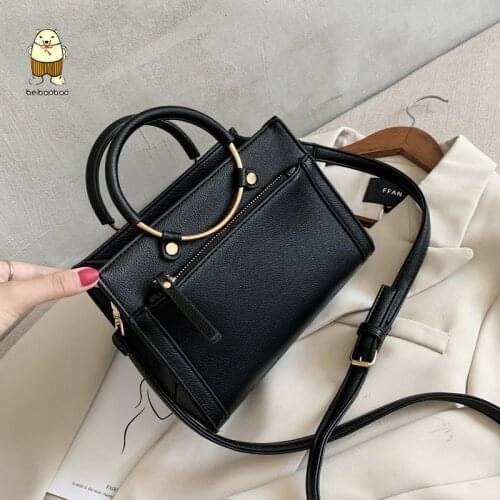 Beibaobao Female Luxury PU Leather Bag Womens Crossbody Ladies Handbags Vintage Womens Bag Shoulder Sac A Main