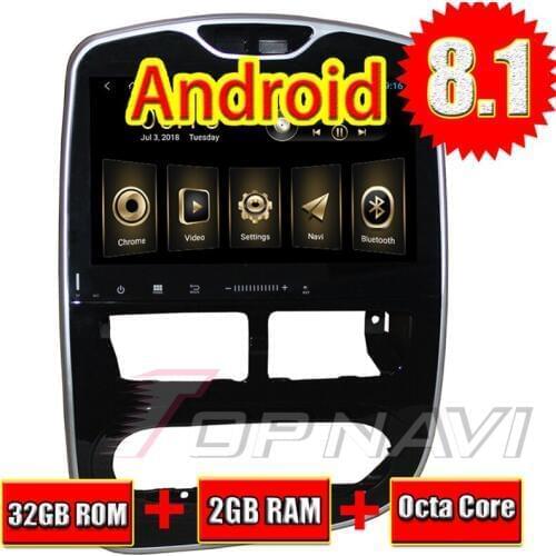 Topnavi Octa Core Android 8.1 Car Multimedia Player for Cilo 2010 2011 2012 2013 2014 2015 Stereo 2DIN GPS Navigation
