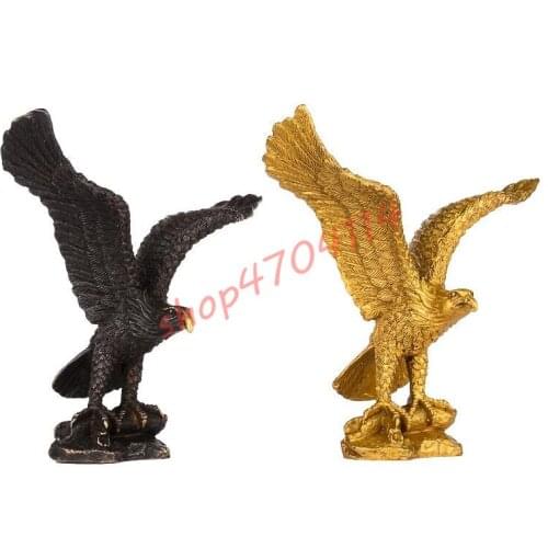 Solid pure copper, realize ones ambition, eagle ornaments, exquisite crafts, ornaments collection