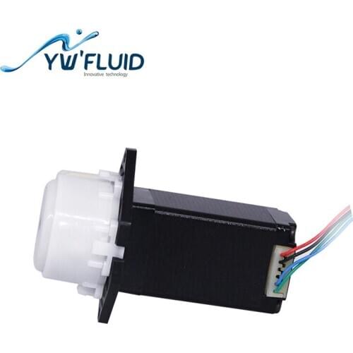 YWfluid 12v/24v micro peristaltic pump machine with stepper motor for perfume and oil