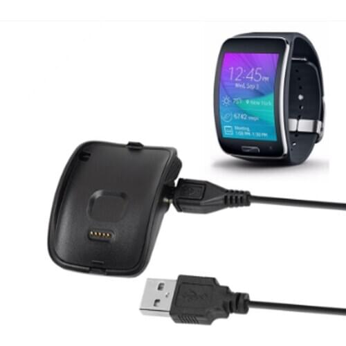 5V 7A USB Smart Watch Charger Dock Station Charging Cradle Docking Charge Base for Samsung Galaxy Gear S SM R750 with USB Cable