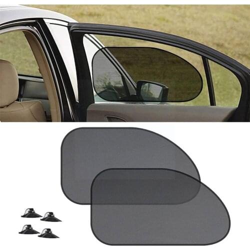 65*38 pair of black car sunshade curtains, car universal sunshade side sunshade visor sun K8X6