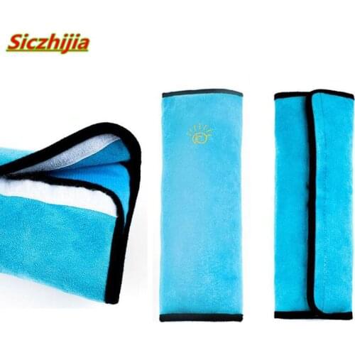 Car seat belt child shoulder protection pad for Mitsubishi ASX/Outlander/Lancer Evolution/Pajero/Eclipse/Grandis