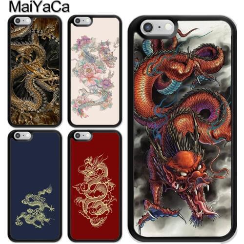 Chinese Dragon Accessories For iPhone 12 Mini 11 Pro MAX X XR XS MAX SE 2020 6S 7 8 Plus 5s Cover