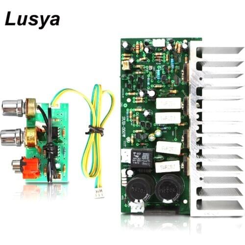Digital Audio Amplifier Board High Power 350W Mono Subwoofer Power Amplifier for Car DIY Speaker Dual AC24-28V E3-005