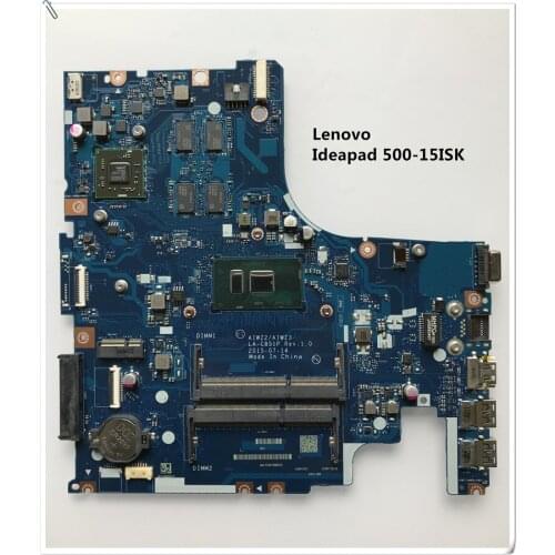 For ideapad 500-15ISK Laptop Motherboard With I7 CPU with GPU Processor AIWZ2/AIWZ3 LA-C851P 100% Fully Tested
