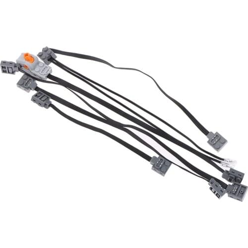 Technical Power Function Extension Wire Servo Motor IR Remote Control Receiver Battery Box technic creator technician