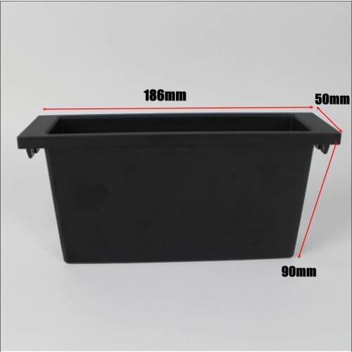Car Glove Compartment Store Content Box Storage Baskets Radio CD Cigarette Key Size 188*45*130