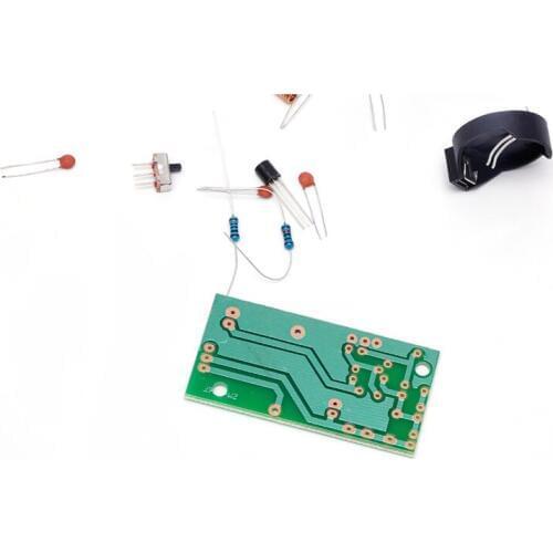 Simple DIY FM Wireless Microphone Parts Electronic Training Kit Hot