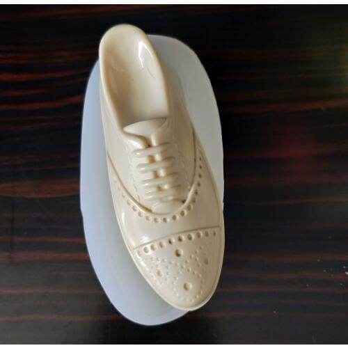 QT0218 PRZY Silicone Mold Leather Shoes Soap Molds Gypsum Chocolate Candle Mold Fondant Mould Shoes Clay Resin Silicone Rubber