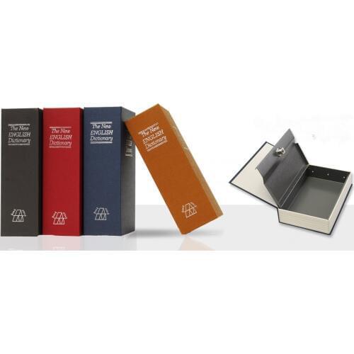 Dictionary security secret book hidden security lock cash coin storage jewelry password locker children gift coin piggy bank