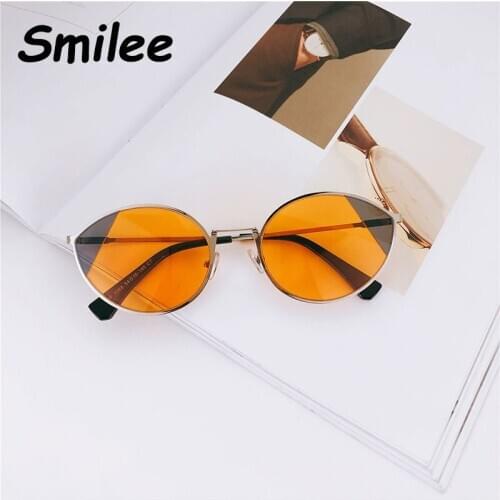 Cut Eye Sunglasses Trends Designer Sexy Cat Eye Tinted Sun Glasses For Women Metal Small Oval Cateye Sunglasses Occhiali