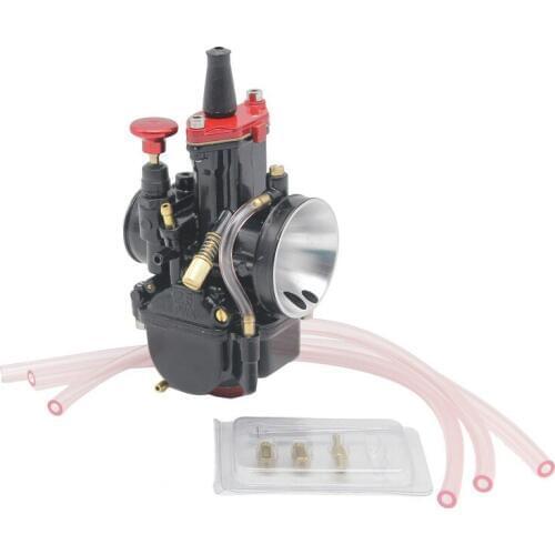 Free shipping Motorcycle 21 24 26 28 30 32 34mm Universal Case For Mikuni Carburetor Parts Scooters With Power Jet