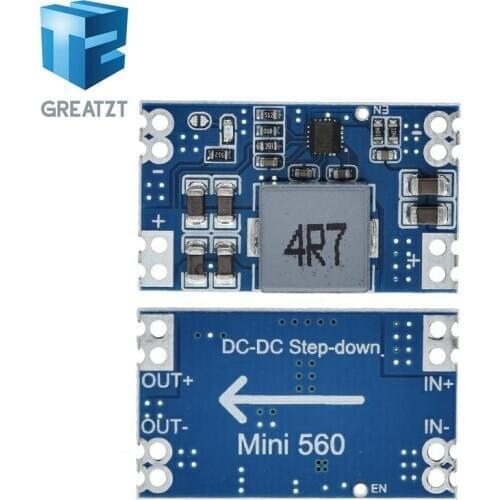 High Efficiency Output 3.3V 5V 9V 12V 5A mini560 Step Down DC-DC Converter Voltage Regulator Buck Stabilized Power Supply Module