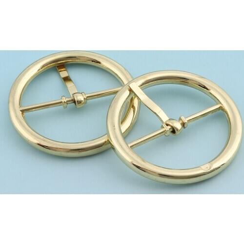 Gold Color Adjuster Buckles 6pcs 31mm Release Belt Buckle with prong Tri Bar Buckles Strap Buckles Slider Fastener