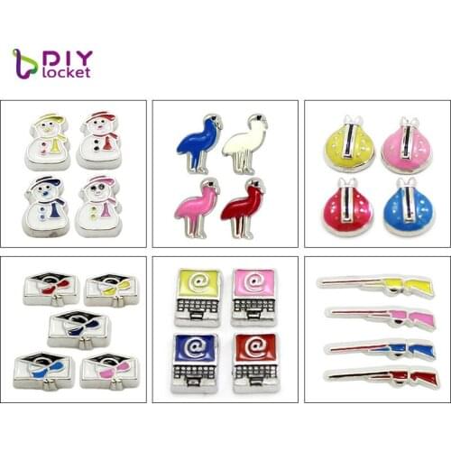 10pcs/lot Wholesale Floating Charms Fit Floating Glass Lockets & Floating Locket Bracelet LSFC022-300