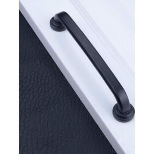 128mm kitchen cabinet handle modern simple cupboard pull 5" black drawer wardrobe dresser furniture door handles pulls knobs