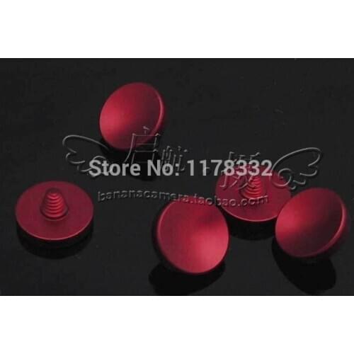 3pcs Red Flat convex concave Release Shutter Button for Leica Fujifilm X100 x100s x10 x20 X-Pro1 m6 m8 m9 x-e1 x-e2 Camera
