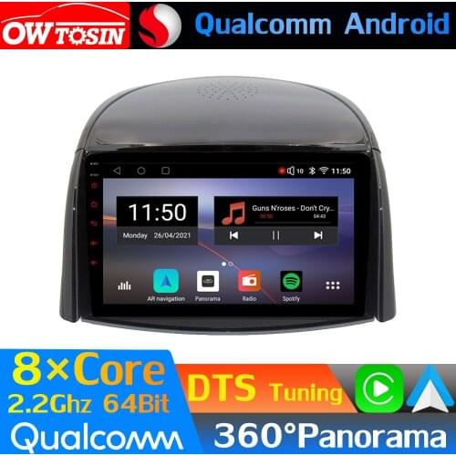 Qualcomm 8Core Android Car Media For Renault Koleos 2008-2016 GPS HDMI 360 Camera Radio CarPlay DTS DSP 4G LTE WiFi Head Unit