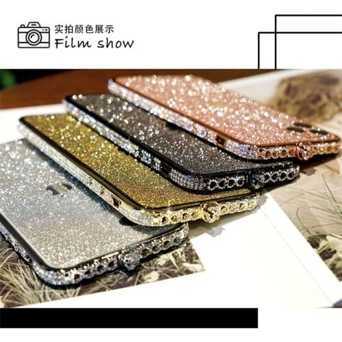 Glitter Diamond Bumper for IPhone 11 Pro Max X XR XS 8 7 Plus Case Bling Rhinestone Metal Frame for IPhone 11Pro Max Funda Euti